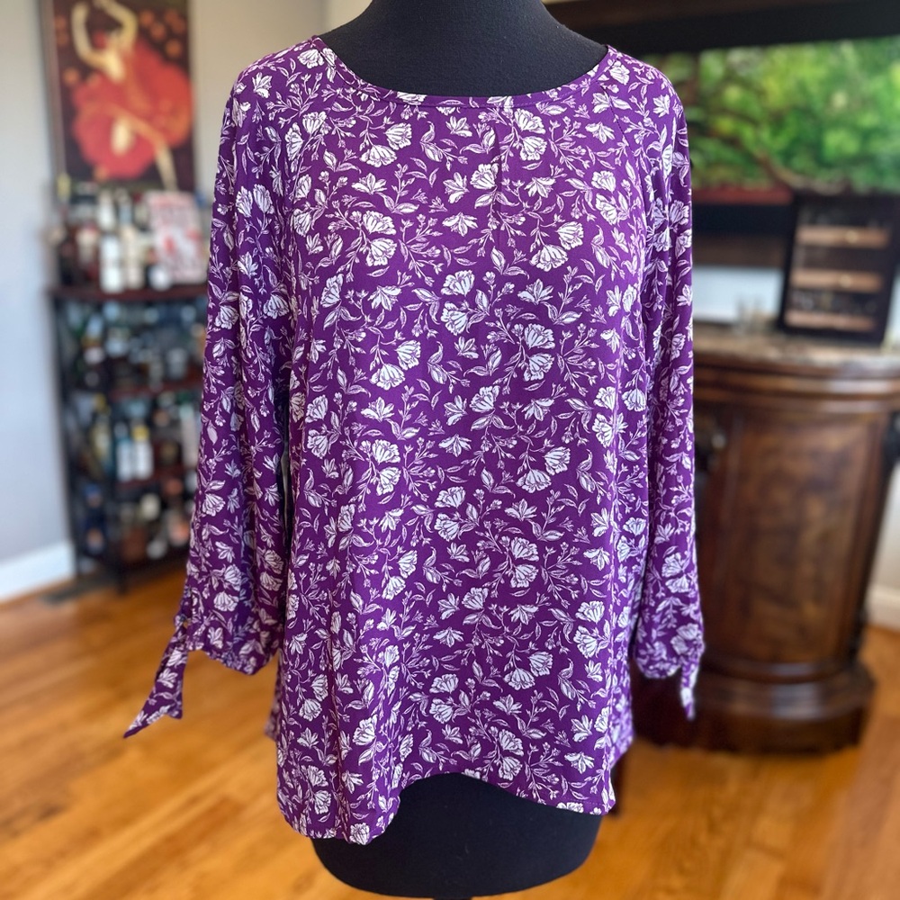 Papermoon Print Top - Picture 2 of 9
